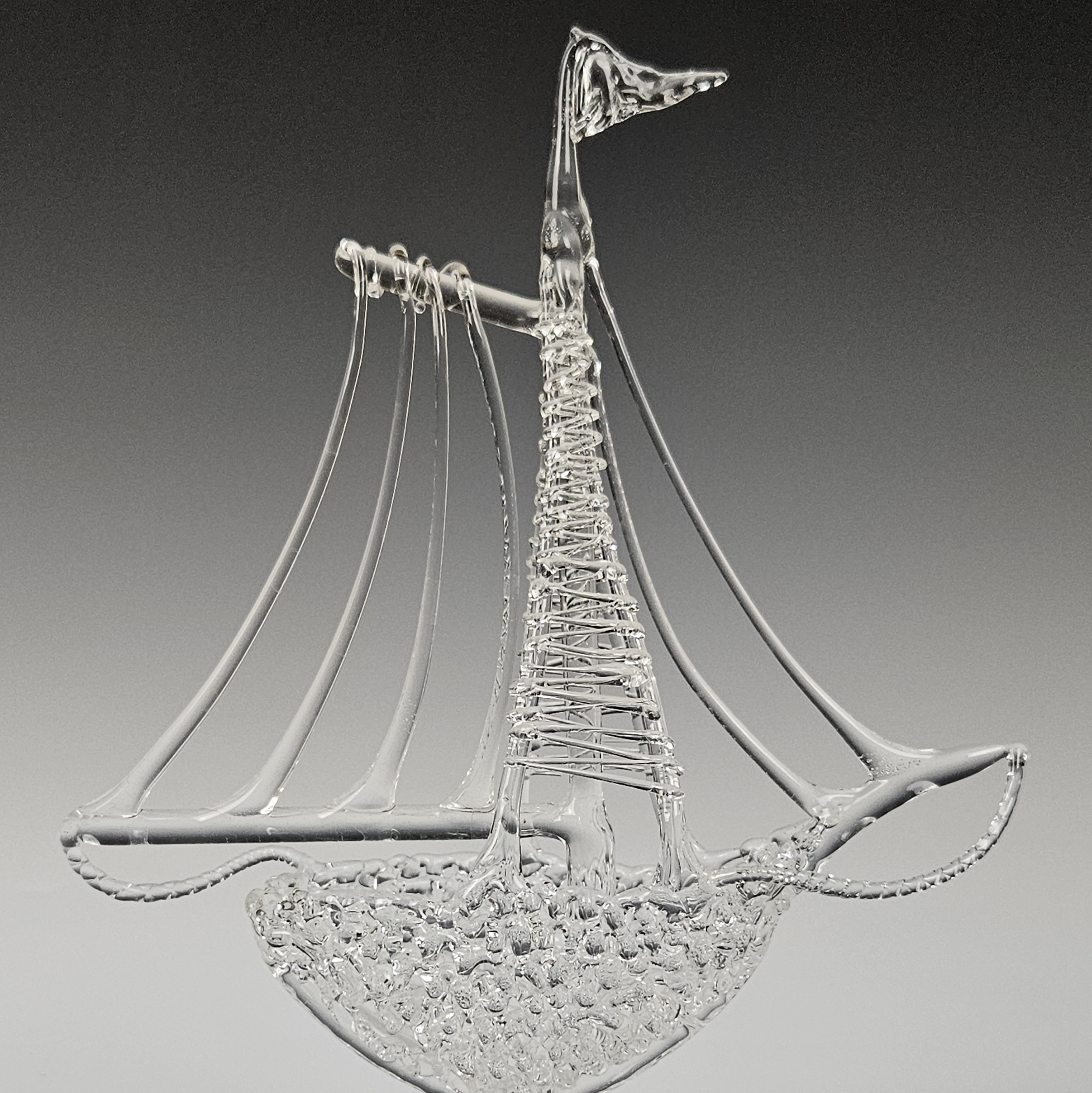 Spun Glass Ship